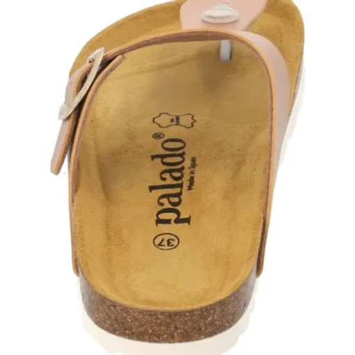 Palado Kos Metallic, Zehentrenner, Damen, Kupfer