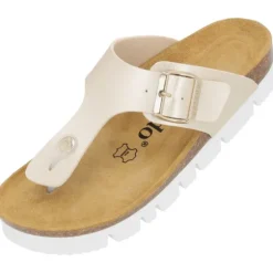 Palado Kos PL Metallic, Zehentrenner, Damen, Gold