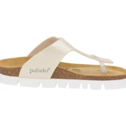 Palado Kos PL Metallic, Zehentrenner, Damen, Gold