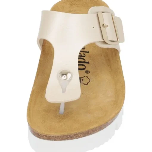 Palado Kos PL Metallic, Zehentrenner, Damen, Gold
