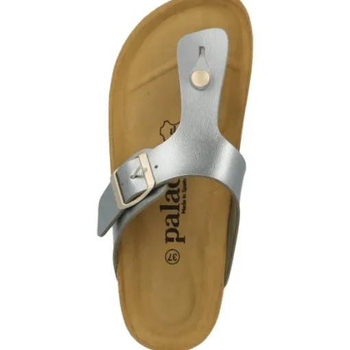 Palado Kos PL Metallic, Zehentrenner, Damen, Olive