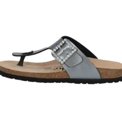 Palado Kos SQ by Sila Sahin, Zehentrenner, Damen, Anthrazit Metallic