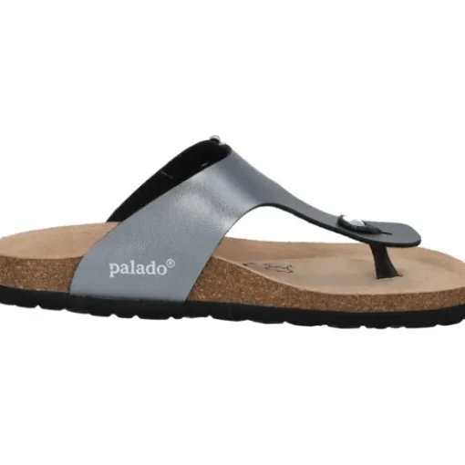 Palado Kos SQ by Sila Sahin, Zehentrenner, Damen, Anthrazit Metallic