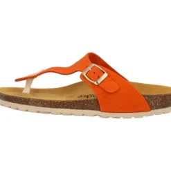 Palado Kos Suede Premium Leather, Pantoletten, Damen, Orange