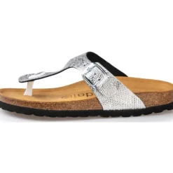 Palado Kos Titano, Zehentrenner, Damen, Silber