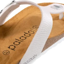 Palado Kos Titano, Zehentrenner, Damen, Weiß