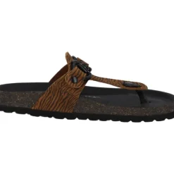 Palado Kos Zebra, Zehentrenner, Damen, Braun