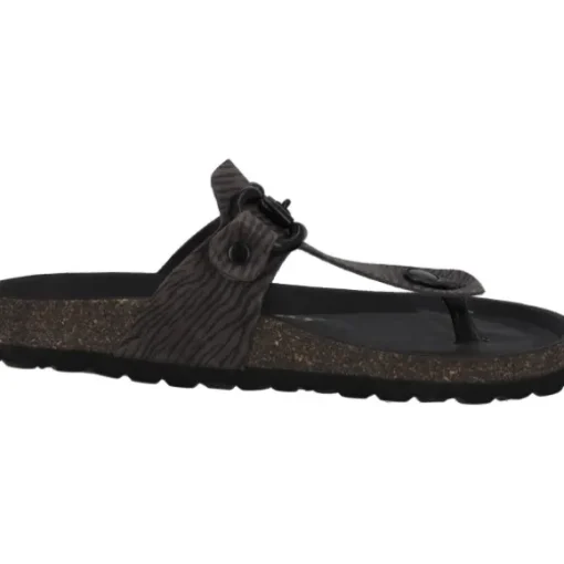 Palado Kos Zebra, Zehentrenner, Damen, Grau