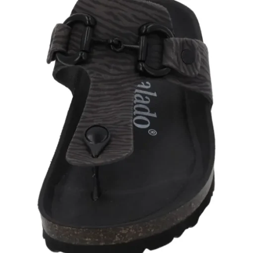 Palado Kos Zebra, Zehentrenner, Damen, Grau