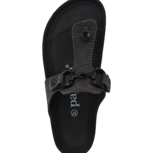 Palado Kos Zebra, Zehentrenner, Damen, Grau