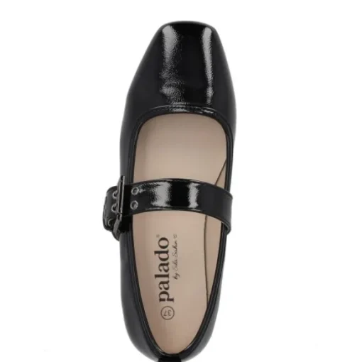 Palado Kyndle by Sila Sahin, Riemchenballerinas, Damen, Schwarz