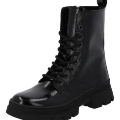 Palado Lambug, Schnürstiefeletten, Damen, Schwarz Lack