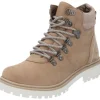 Palado Lanesi, Schnürstiefel, Damen, Beige