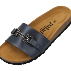 Palado Laudra, Pantoletten, Damen, Schwarz Metallic