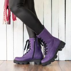 Palado Lefkada 2, Schnürstiefel, Damen, Violett