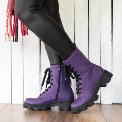 Palado Lefkada 2, Schnürstiefel, Damen, Violett