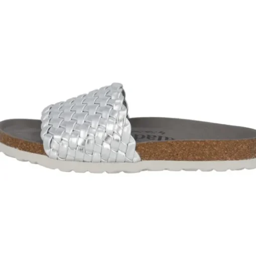 Palado Lerima by Sila Sahin, Pantoletten, Damen, Silber Metallic