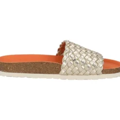 Palado Lerima by Sila Sahin, Pantoletten, Damen, Gold Metallic