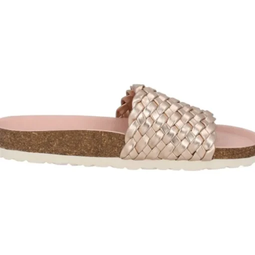 Palado Lerima by Sila Sahin, Pantoletten, Damen, Rosa Metallic
