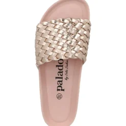 Palado Lerima by Sila Sahin, Pantoletten, Damen, Rosa Metallic