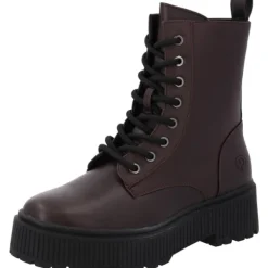Palado Leski, Schnürstiefel, Damen, Bordeaux