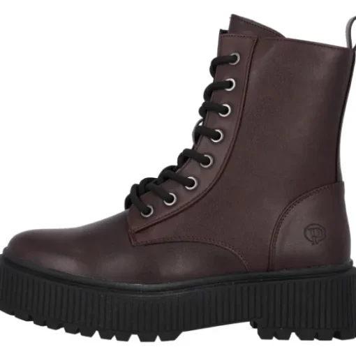 Palado Leski, Schnürstiefel, Damen, Bordeaux
