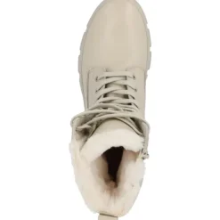 Palado Lodcen, Schnürstiefeletten, Damen, Beige