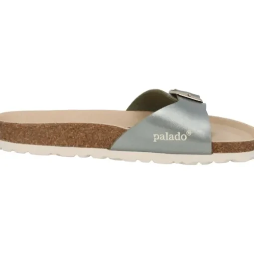Palado Malta BE Metallic, Pantoletten, Damen, Olive