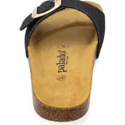 Palado Malta EGS Glitter, Pantoletten, Damen, Schwarz