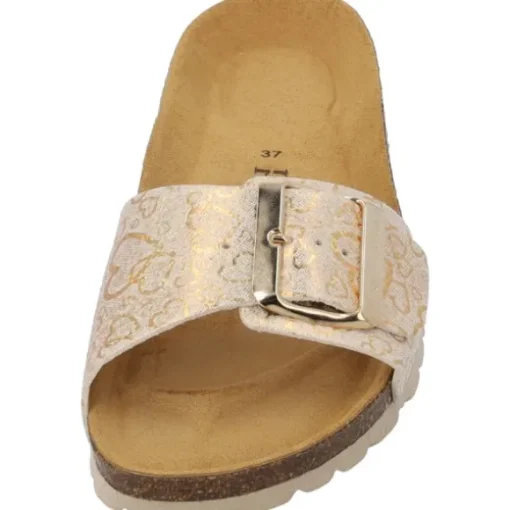 Palado Malta EGS Love by Sila Sahin, Pantoletten, Damen, Gold