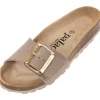 Palado Malta EGS Matt, Pantoletten, Damen, Dunkelbeige