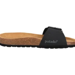 Palado Malta EGS Matt Premium Leather, Pantoletten, Damen, Schwarz