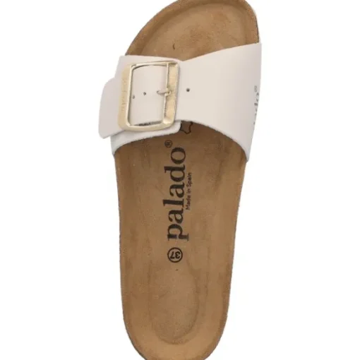 Palado Malta EGS Matt Premium Leather, Pantoletten, Damen, Beige