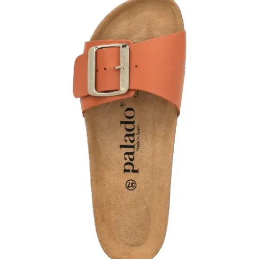 Palado Malta EGS Matt Premium Leather, Pantoletten, Damen, Terrakotta