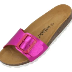 Palado Malta EGS Metallic, Pantoletten, Damen, Pink
