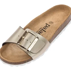 Palado Malta EGS Metallic, Pantoletten, Damen, Mattgold