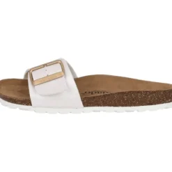 Palado Malta EGS Metallic, Pantoletten, Damen, Weiß