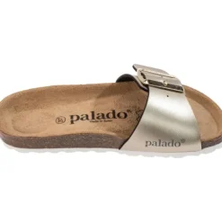 Palado Malta EGS Metallic, Pantoletten, Damen, Mattgold