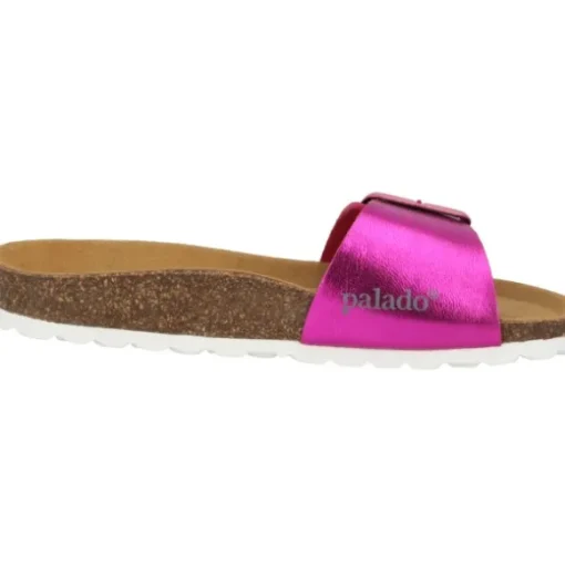 Palado Malta EGS Metallic, Pantoletten, Damen, Pink