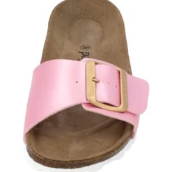 Palado Malta EGS Metallic, Pantoletten, Damen, Rosa