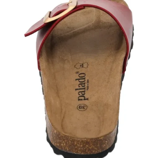 Palado Malta EGS Metallic, Pantoletten, Damen, Bordeaux