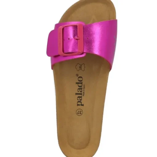 Palado Malta EGS Metallic, Pantoletten, Damen, Pink
