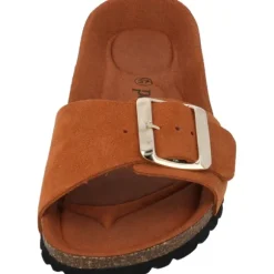Palado Malta EGS Mono Velours, Pantoletten, Damen, Braun