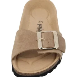 Palado Malta EGS Mono Velours, Pantoletten, Damen, Beige