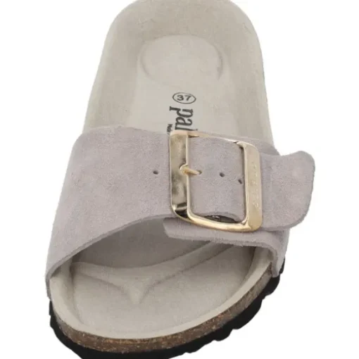 Palado Malta EGS Mono Velours, Pantoletten, Damen, Grau