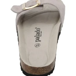 Palado Malta EGS Mono Velours, Pantoletten, Damen, Grau