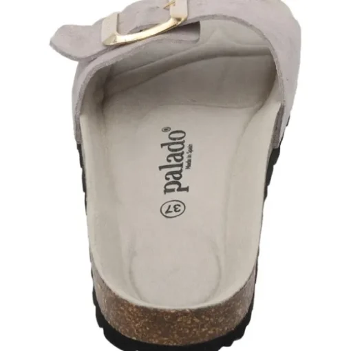 Palado Malta EGS Mono Velours, Pantoletten, Damen, Grau
