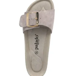 Palado Malta EGS Mono Velours, Pantoletten, Damen, Grau