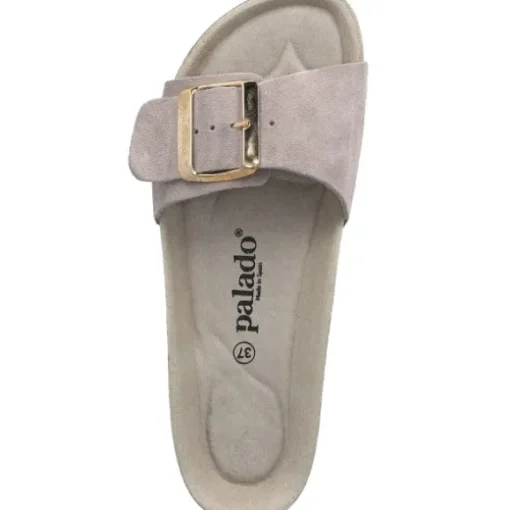 Palado Malta EGS Mono Velours, Pantoletten, Damen, Grau