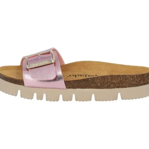 Palado Malta EGS PL, Pantoletten, Damen, Rosa Metallic